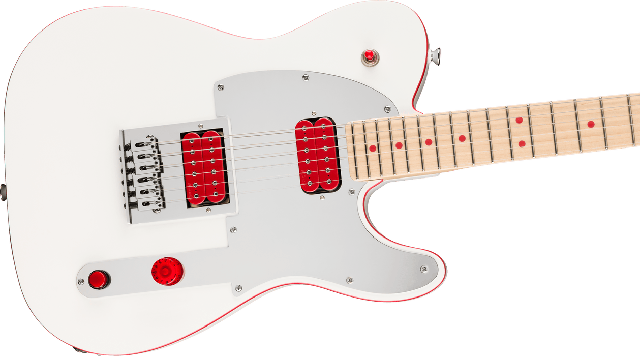 Fender John 5 Ghost Telecaster Electric Guitar - Arctic White