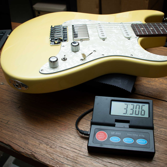 Tom Anderson The Classic HSS - Mellow Yellow - Serial Number: 03-23-26P