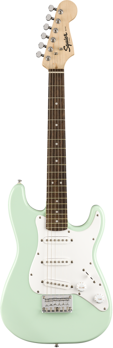 Squier FSR Mini Stratocaster Laurel Fingerboard Electric Guitar - Surf Green