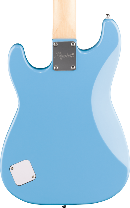 Squier Mini Stratocaster Maple Fingerboard White Pickguard - California Blue