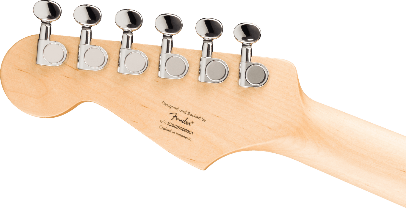 Squier Mini Stratocaster Maple Fingerboard White Pickguard - California Blue
