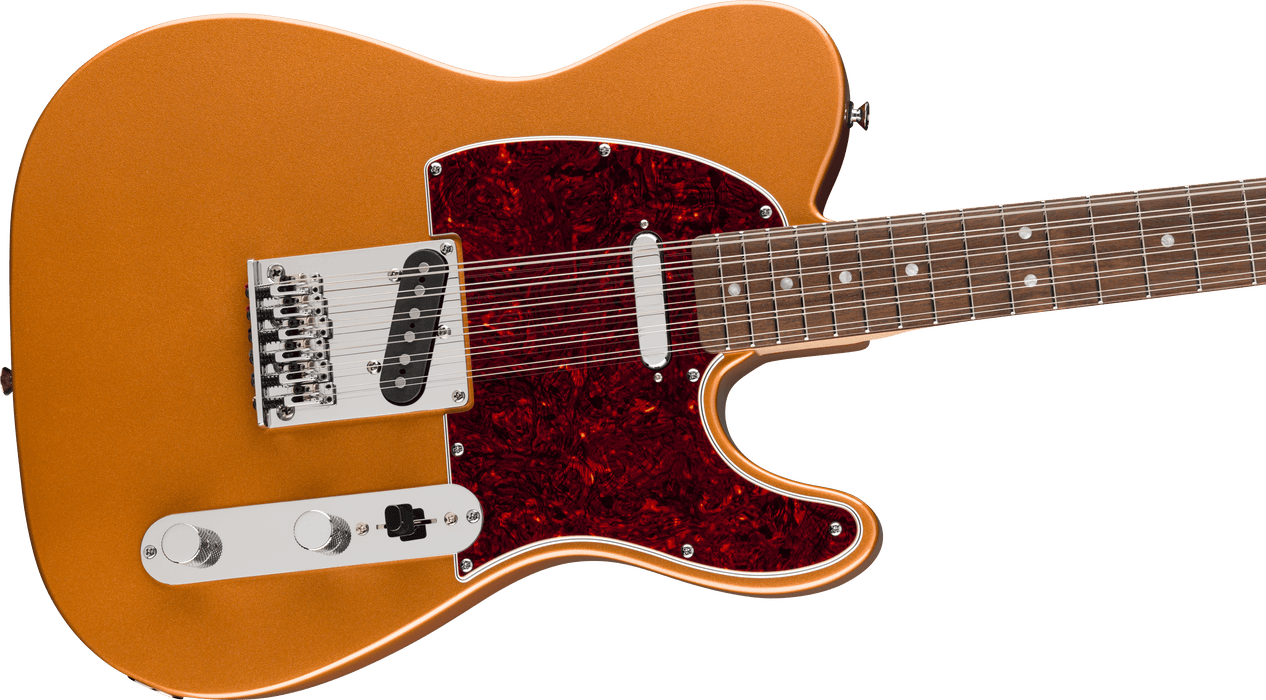 Squier Paranormal Troy Van Leeuwen Telecaster XII Electric Guitar - Copper
