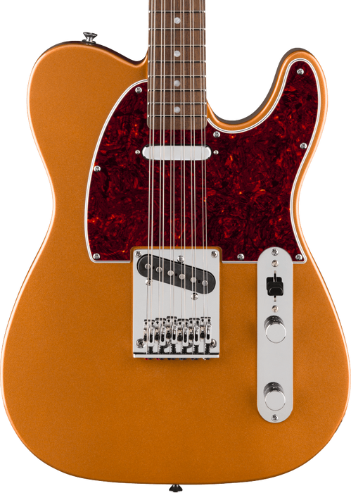Squier Paranormal Troy Van Leeuwen Telecaster XII Electric Guitar - Copper