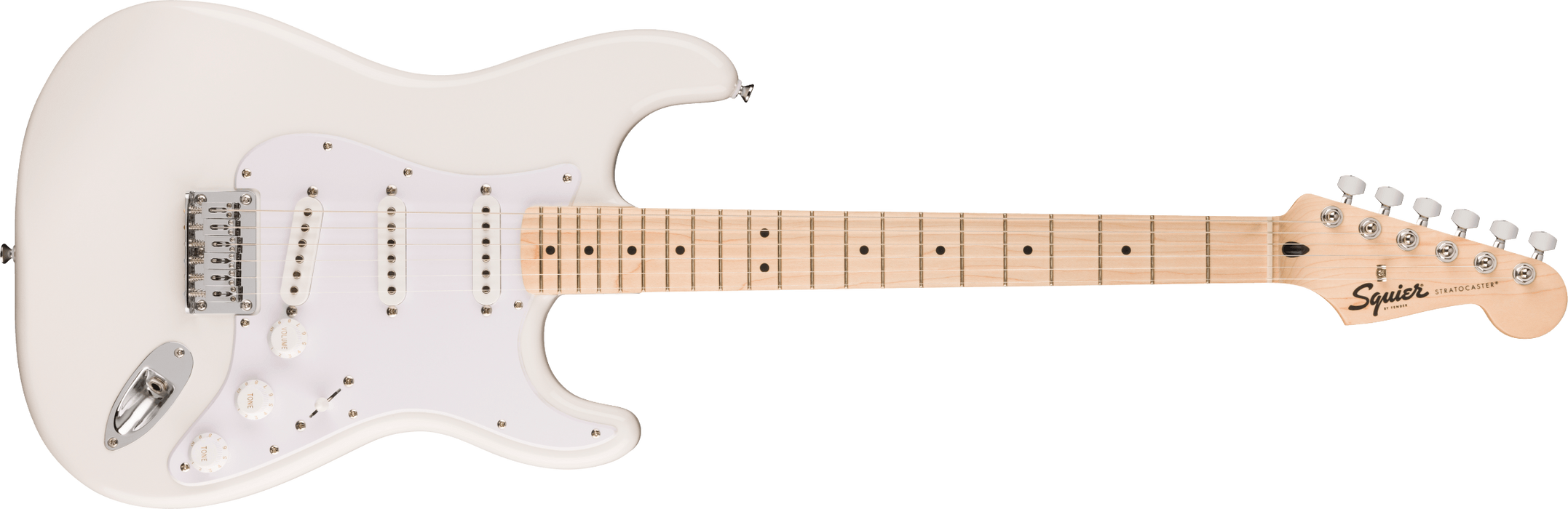 Squier Sonic Stratocaster HT Maple Fingerboard Electric Guitar - Artic White