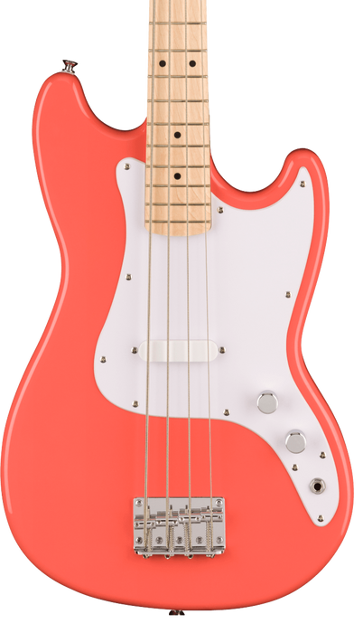 Squier Sonic Bronco Bass - Tahitian Coral