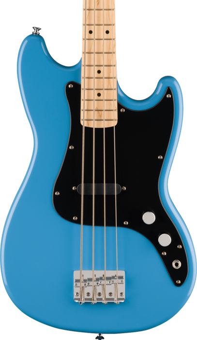 Squier FSR Sonic Bronco Bass Maple Fingerboard Electric Bass Guitar - California Blue