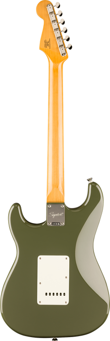 Squier FSR Classic Vibe 60s Stratocaster HSS Laurel Fingerboard Electric Guitar - Antique Olive