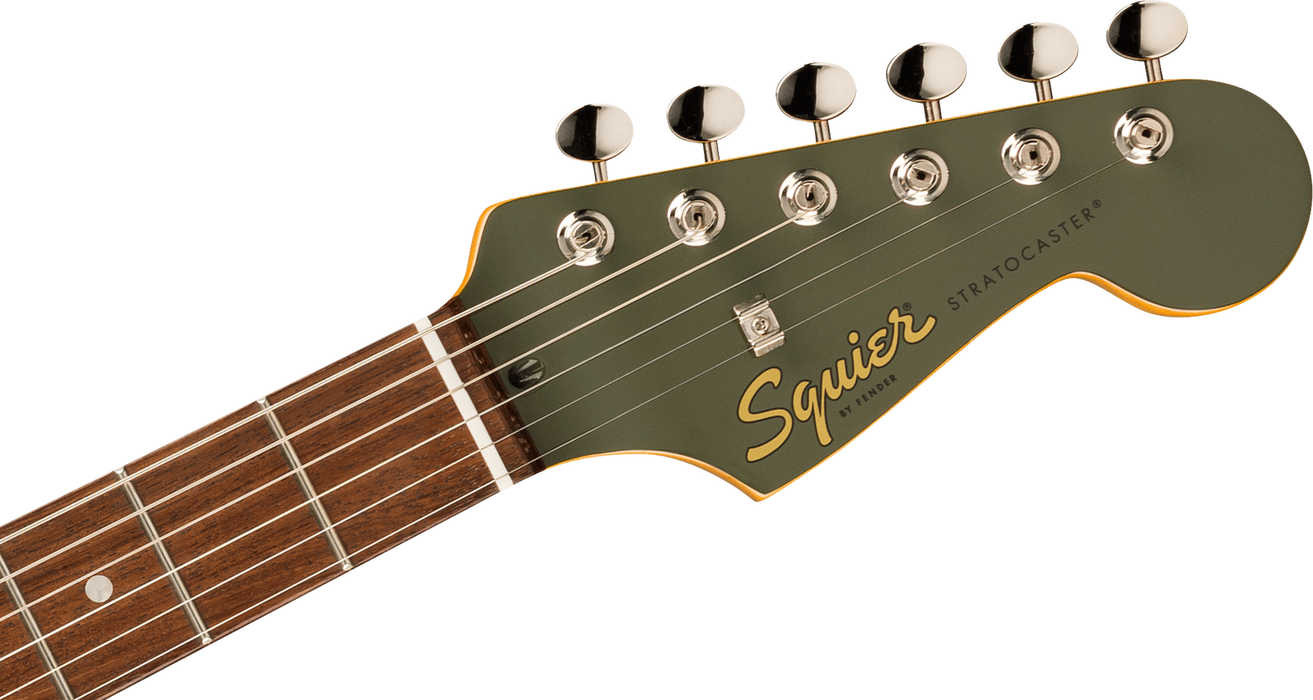 Squier FSR Classic Vibe 60s Stratocaster HSS Laurel Fingerboard Electric Guitar - Antique Olive