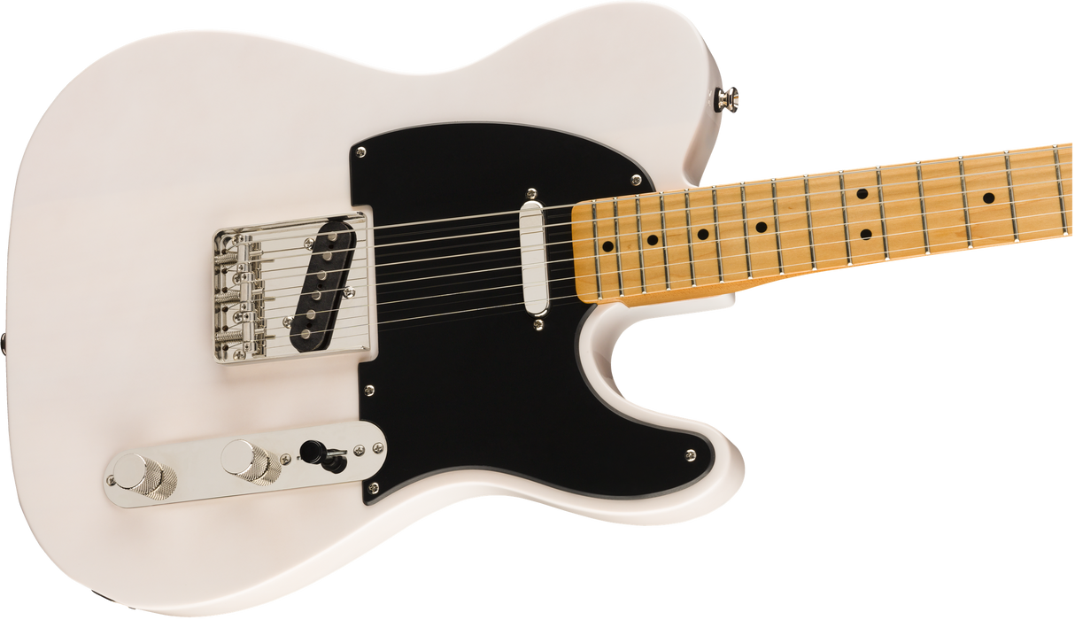 Squier Classic Vibe 50s Telecaster Maple Fingerboard Electric Guitar - White Blonde