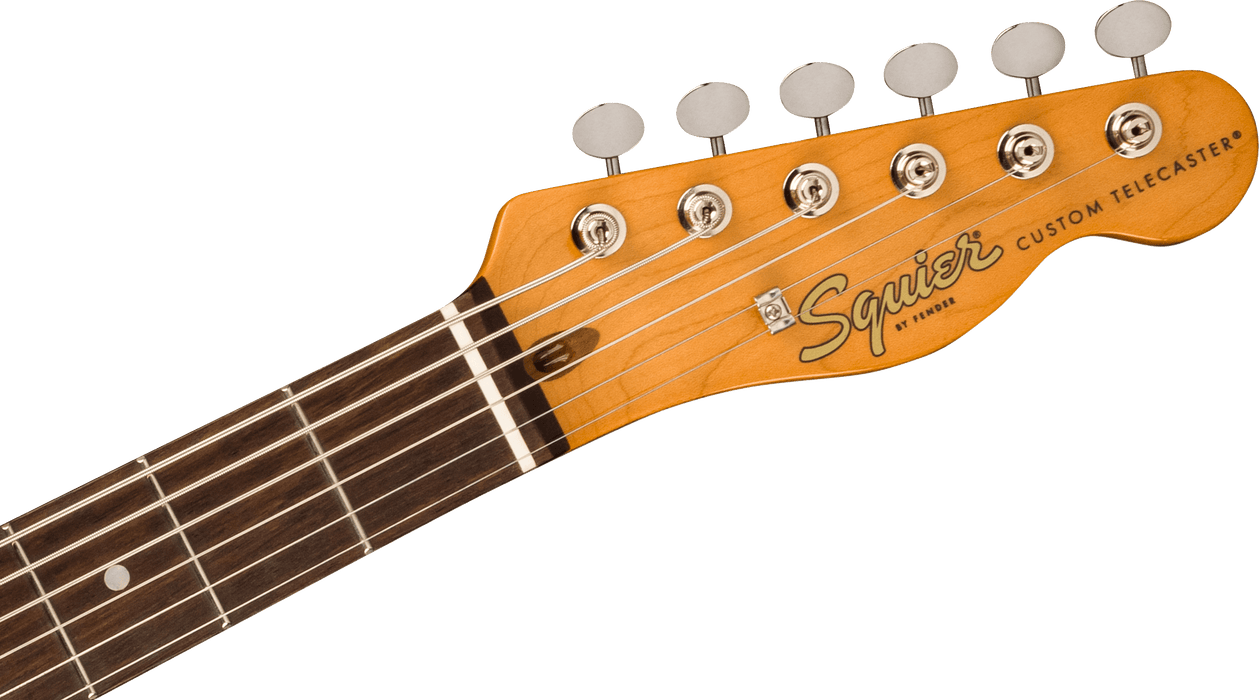 Squier Classic Vibe Baritone Custom Telecaster Laurel Fingerboard Electric Guitar - Purple Sparkle