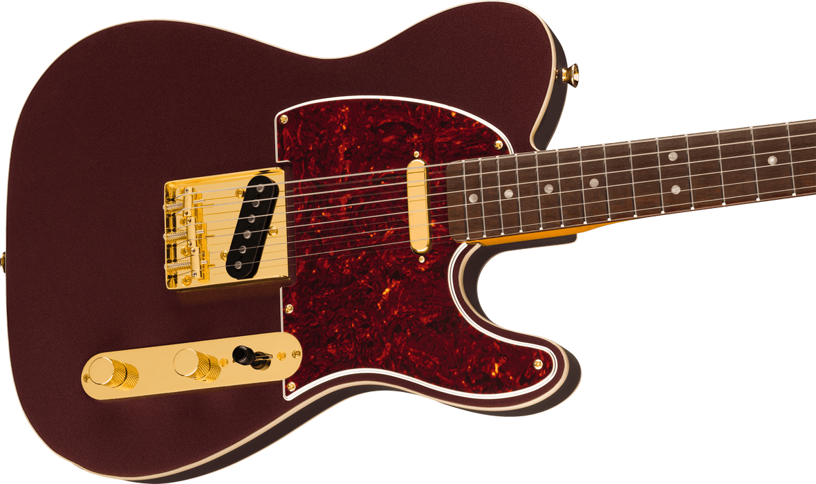 Squier FSR Classic Vibe 60s Custom Telecaster Laurel Fingerboard Electric Guitar - Oxblood