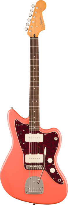 Squier Classic Vibe 60s Jazzmaster Laurel Fingerboard - Tortoishell Pickguard Tahitian Coral