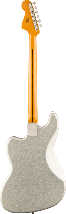 Squier FSR Classic Vibe Bass VI Laurel Fingerboard Electric Bass Guitar - Silver Sparkle