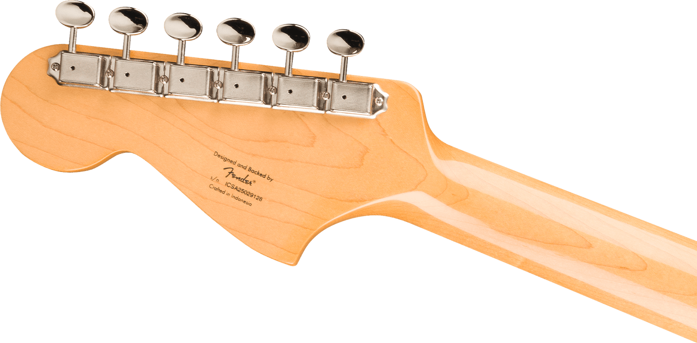 Squier FSR Classic Vibe Bass VI Maple Fingerboard Electric Bass Guitar - Black