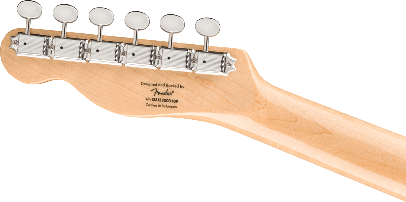 Squier Limited Edition Paranormal Offset Telecaster SJ Laurel Fingerboard Parchment Pickguard - Ice Blue Metallic