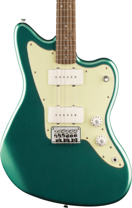 Squier FSR Paranormal Jazzmaster XII Laurel Fingerboard 12 String Electric Guitar - Sherwood Green
