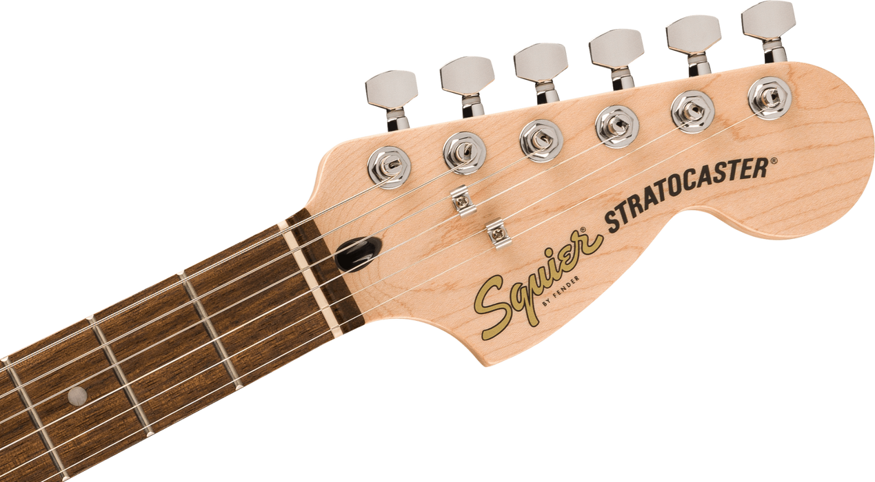 Squier Affinity Stratocaster Junior HSS Laurel Fingerboard White Pickguard - Ice Blue Metallic