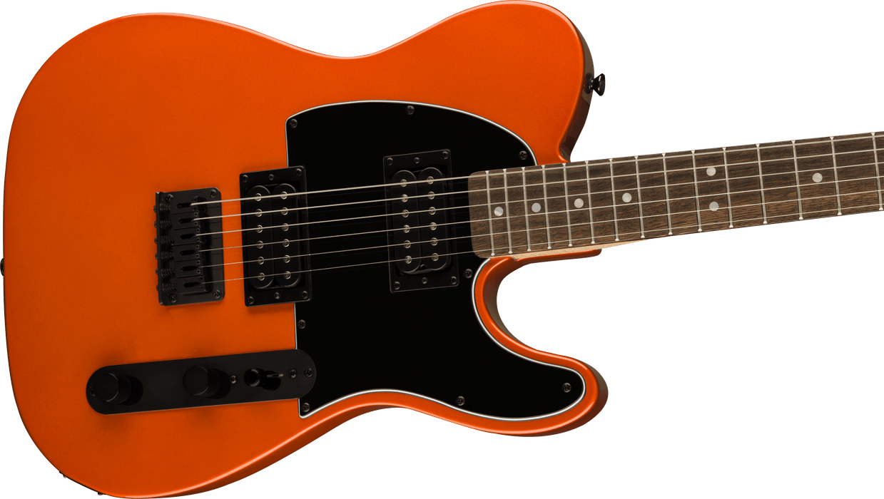 Squier FSR Affinity Series Telecaster HH Laurel Fingerboard Electric Guitar - Metallic Orange