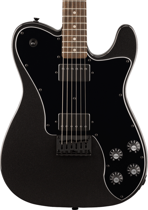 Squier FSR Affinity Series Telecaster Deluxe Laurel Fingerboard Electric Guitar - Metallic Black