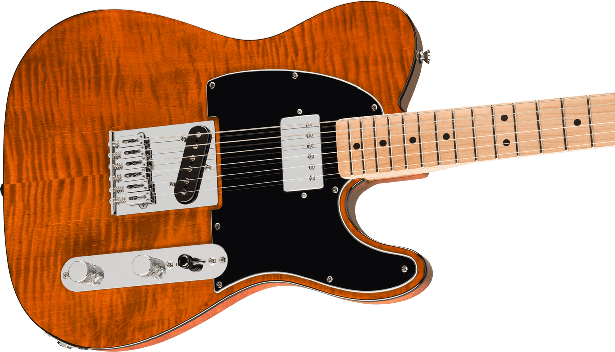 Squier Affinity Telecaster FMT SH Maple Fingerboard Black Pickguard - Mocha