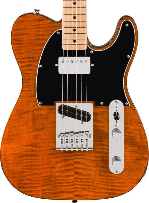 Squier Affinity Telecaster FMT SH Maple Fingerboard Black Pickguard - Mocha