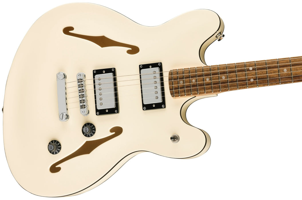 Squier Affinity Starcaster Deluxe Laurel Fingerboard - Olympic White