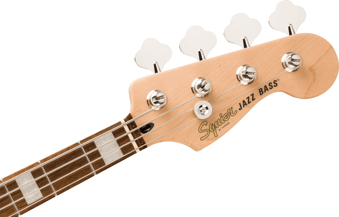 Squier Affinity Active Jazz Bass Laurel Fingerboard White Pickguard - Mystic Sea Foam Green