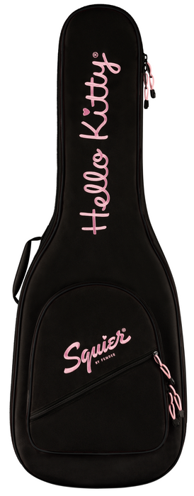 Squier Limited Edition Hello Kitty Stratocaster with Gig Bag Maple Fingerboard - Pink