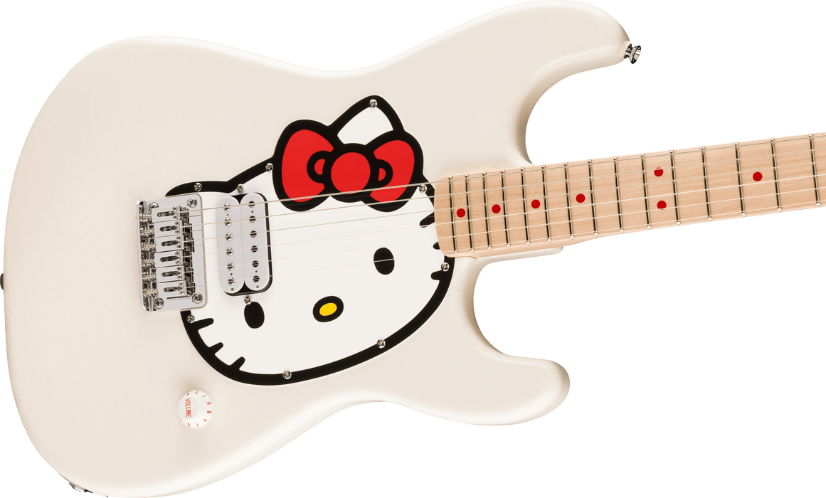 Squier Hello Kitty Stratocaster - White