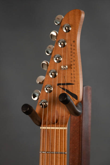 Tom Anderson T Icon Hollow Contoured Electric Guitar - Translucent Blonde Dark Grain - Serial Number: 04-30-25P