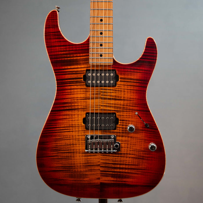 Tom Anderson Drop Top Electric Guitar - Ginger Burst - Serial Number: 05-03-25N