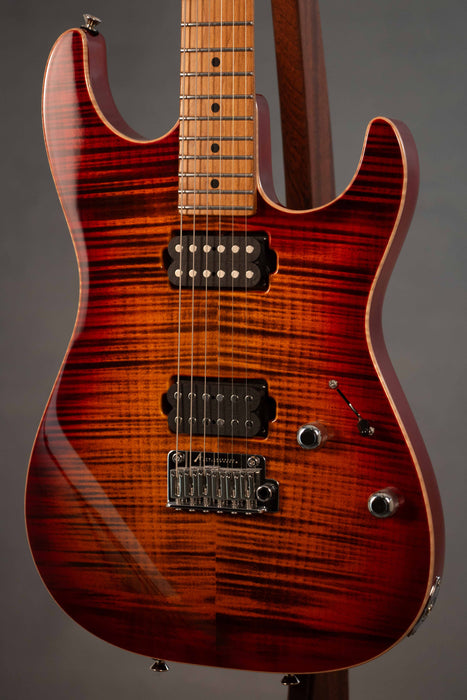 Tom Anderson Drop Top Electric Guitar - Ginger Burst - Serial Number: 05-03-25N