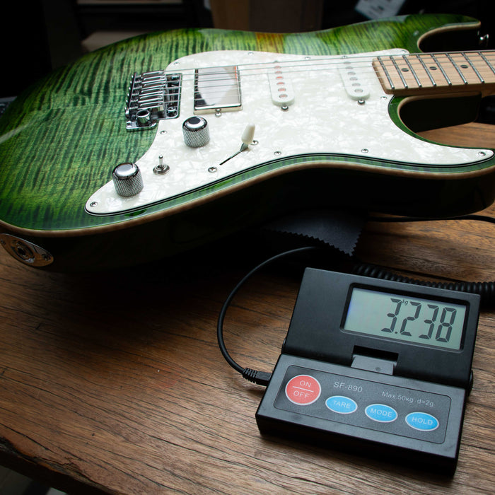 Tom Anderson Drop Top Classic HSS - Cajun Key Lime Burst - Serial Number: 07-02-26N