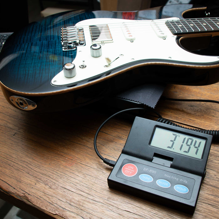 Tom Anderson Drop Top Classic HSS - Artic Blue Burst - Serial Number: 07-04-26A