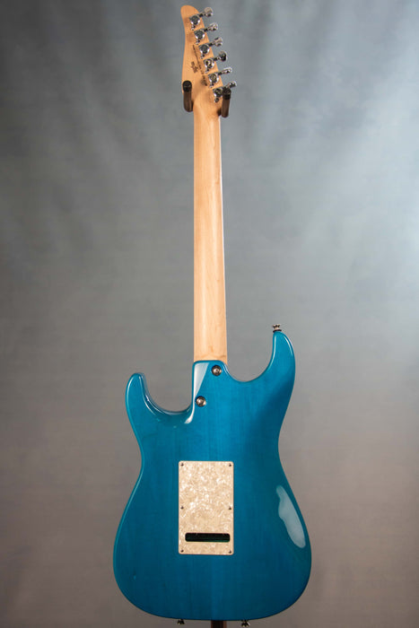 Tom Anderson Drop Top Classic Electric Guitar - Deep Bora Bora Blue - Serial Number: 08-04-25M
