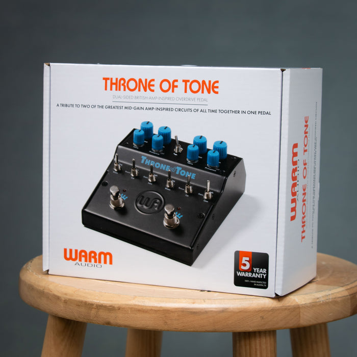 Warm Audio Throne of Tone Dual-Sided British-Amp Inspired Overdrive w/Box - Preowned
