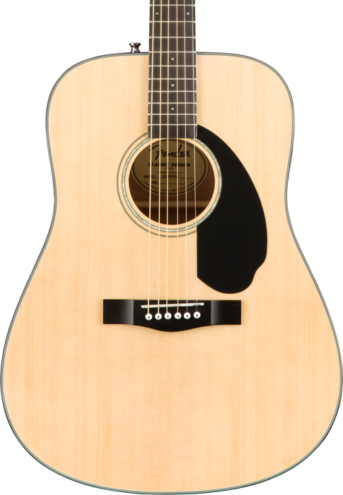 Fender CD-60S Dreadnought Acoustic Guitar - Natural