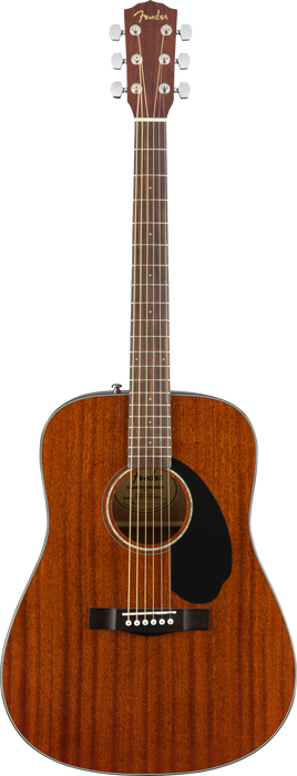 Fender CD-60S Dreadnought Acoustic Guitar - All-Mahogany