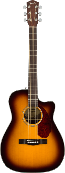 Fender CC-140SCE Concert Acoustic Electric Guitar w/Case - Sunburst
