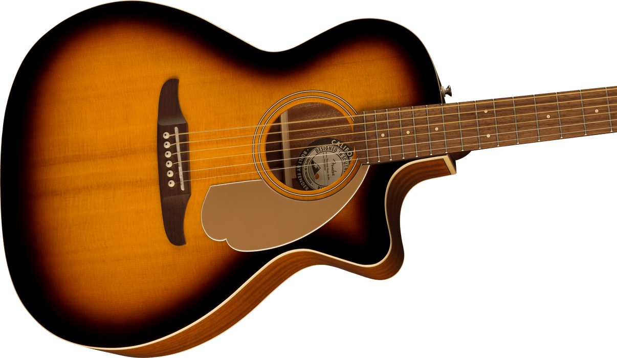 Fender Newporter Player Acoustic Electric Guitar - Sunburst