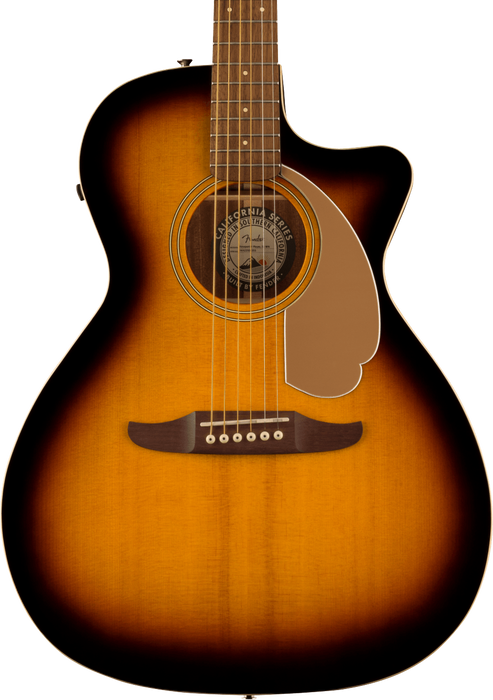Fender Newporter Player Acoustic Electric Guitar - Sunburst