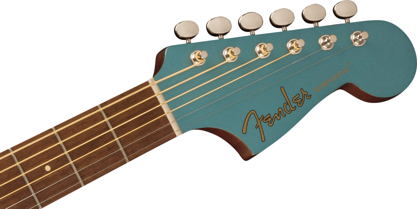 Fender Newporter Player Acoustic Electric Guitar - Tidepool
