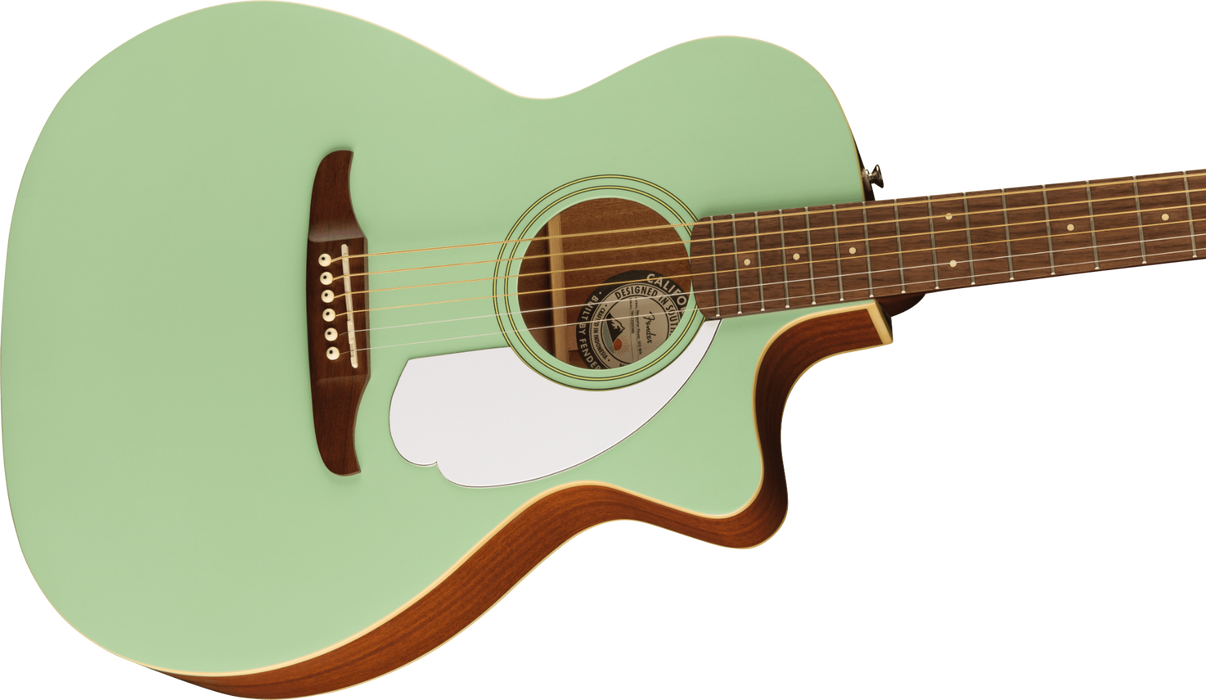 Fender Newporter Player Acoustic Electric Guitar - Surf Green
