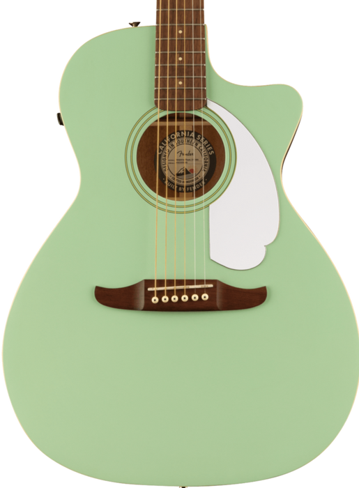 Fender Newporter Player Acoustic Electric Guitar - Surf Green