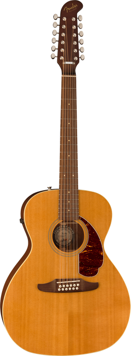 Fender Villager 12-String Acoustic Electric Guitar - Aged Natural