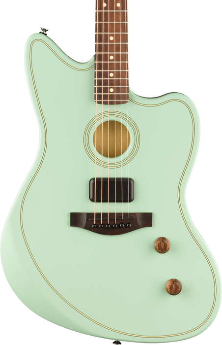 Fender FSR Acoustasonic Standard Jazzmaster - Surf Green