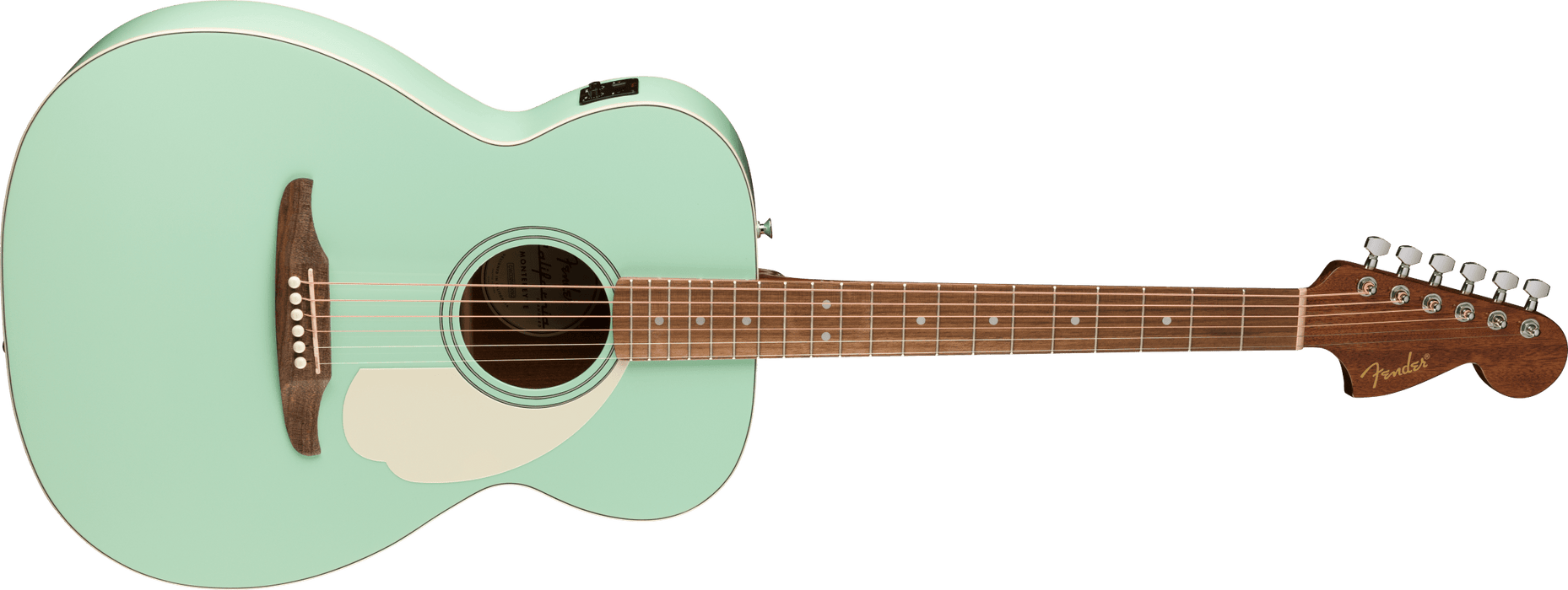 Fender California Standard Monterey E Acoustic Electric Guitar - Surf Green