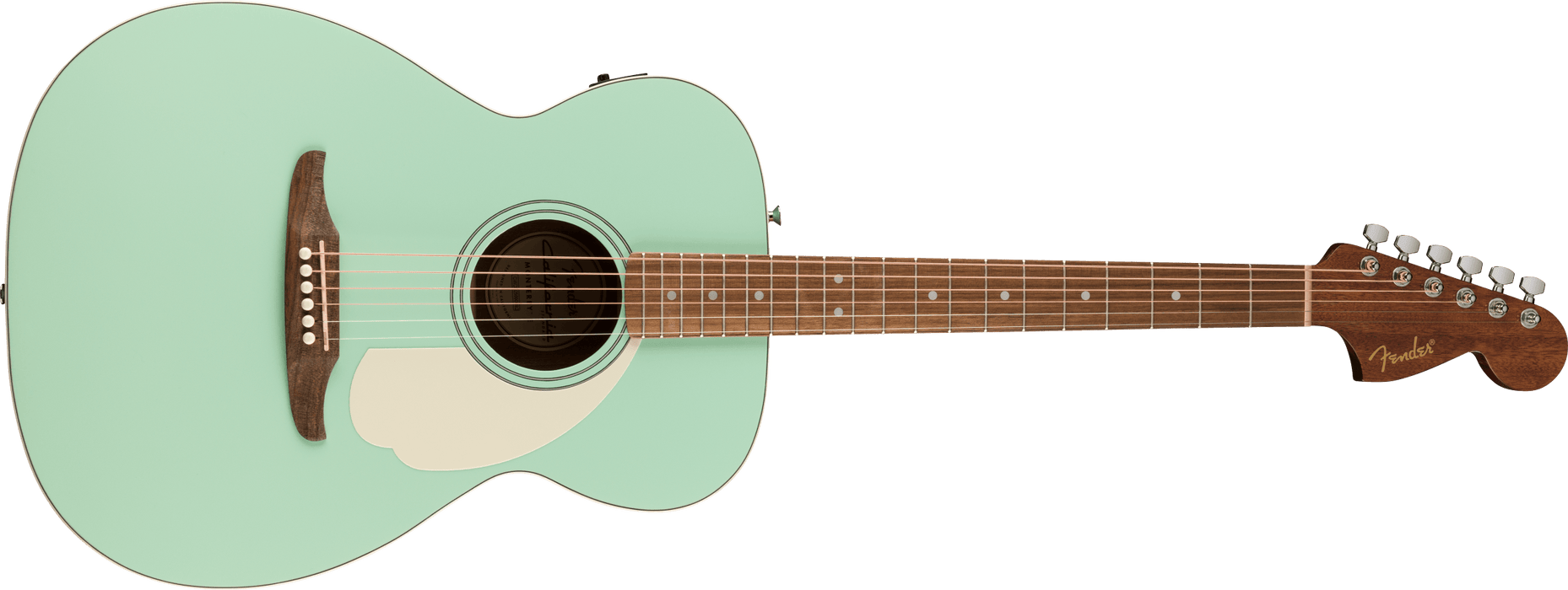 Fender California Standard Monterey E Acoustic Electric Guitar - Surf Green
