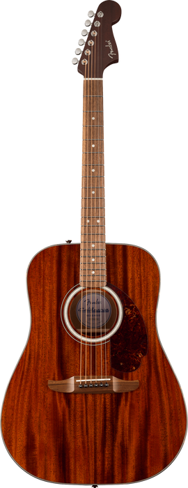 Fender California Deluxe Redondo Mahogany Natural Acoustic Guitar - Natural Mahogany