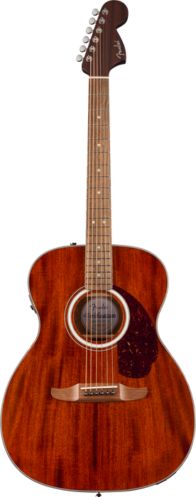 Fender California Deluxe Monterey E Acoustic Guitar - Natural Mahogany